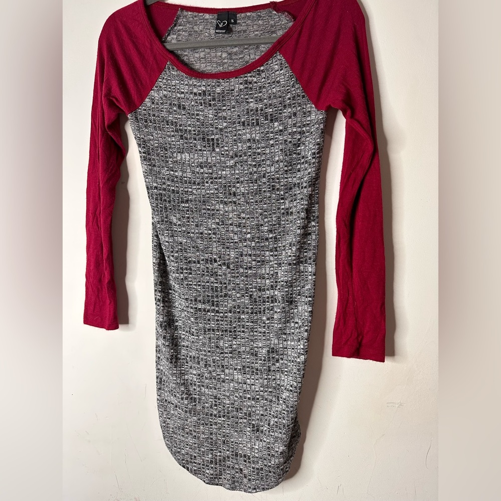 Windsor Baseball Tee dress/tunic - Picture 2 of 5